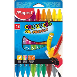 ΛΑΔΟΠΑΣΤΕΛ MAPED COLOR' PEPS 18 ΤΕΜΑΧΙΑ 864011