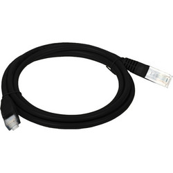Alantec U/UTP Cat.5e Καλώδιο Δικτύου Ethernet 1m Black