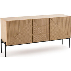 Μπουφές vintage με 2 πόρτες και 3 συρτάρια Μ42xΥ74cm
