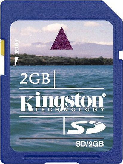 Κάρτα Μνήμης Kingston SD 2GB