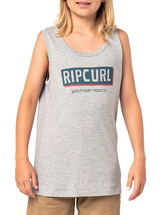 Rip Curl Παιδικό T-Shirt Αμάνικο Γκρι KTEXW4-0085