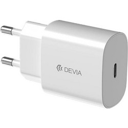 Devia RLC-380 Φορτιστής Χωρίς Καλώδιο με Θύρα USB-C 20W Power Delivery White