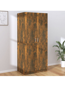 vidaXL Δίφυλλη Ντουλάπα Ρούχων Δρυς 80x52x180cm 815351