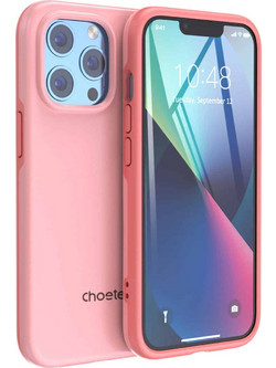 Choetech MFM Anti-drop Back Cover Pink (iPhone 13 Pro)