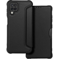 Forcell Razor Carbon Book Black (Samsung Galaxy A12)