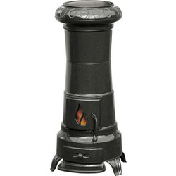 Plamen Julia Dark Grey Μαντεμένια Ξυλόσομπα 11kW