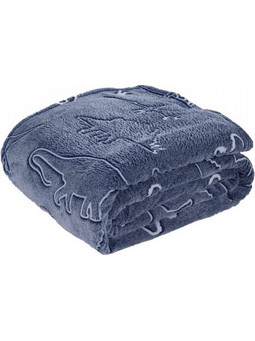 Das Home Relax 4836 Κουβέρτα Αγκαλιάς Fleece 80x110 Navy Μπλε