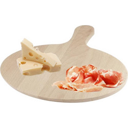 Ξύλινη Οβάλ Βάση Κοπής 30 x 24 cm Bakaji 01806930
