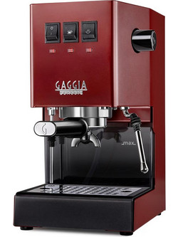 Gaggia New Classic Color Rosso Μηχανή Espresso 1200W 15bar