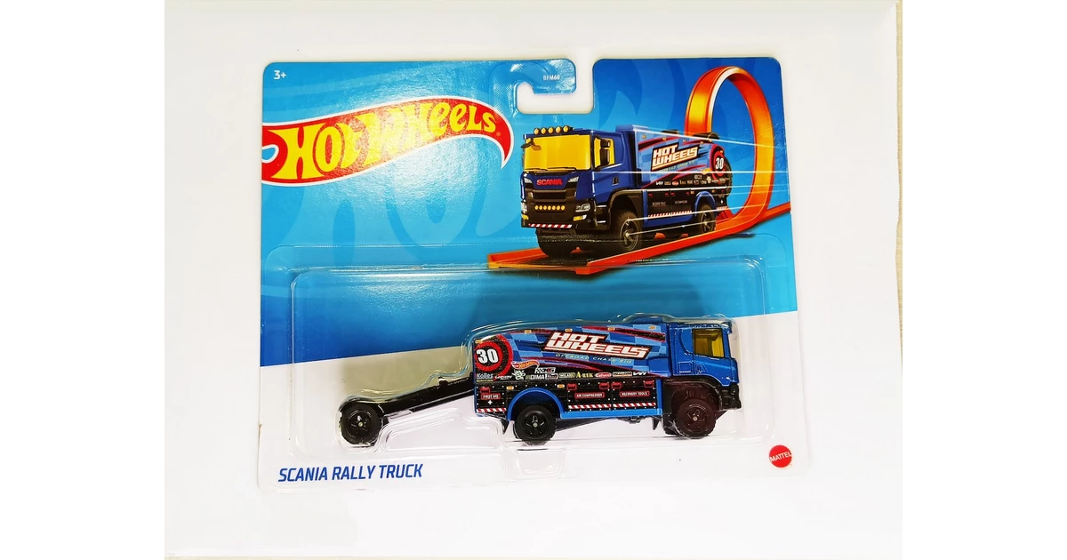 Mattel Hot Wheels Track Stars Scania Rally Truck Hfc Bestprice Gr