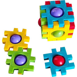 POP IT FIDGET ΤΡΙΛΙΖΑ 4x4cm 116882 1τεμ