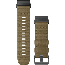 Garmin QuickFit 26mm Λουράκι Υφασμάτινο Coyote Tan (Fenix 6X / 6X Pro / 7X)