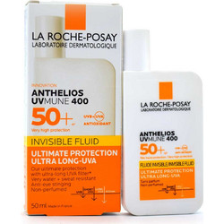 La Roche-Posay Anthelios UVmune 400 Invisible Fluid Fragrance Free Αντηλιακό Γαλάκτωμα Προσώπου SPF50 50ml