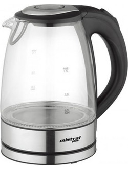 Mistral Plus MI-1761 Γυάλινος Βραστήρας 1.7lt 2200W