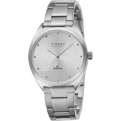 Strand by Obaku Γυναικείο Ρολόι με Ασημί Μεταλλικό Μπρασελέ S719LXCISC