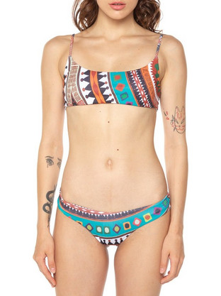 Tooco Bikini Set Μπουστάκι Πολύχρωμο TO0AP3360