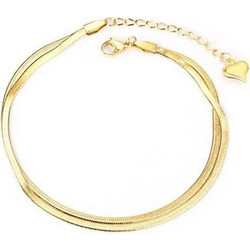 Medisei Dalee Stainless Steel Serpent Αλυσίδα Ποδιού 1 τεμάχιο