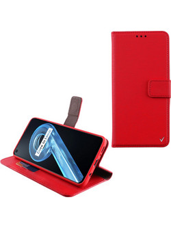 Volte-Tel Allure Magnet Book Stand Clip Θήκη Wallet Red (Realme 9i)