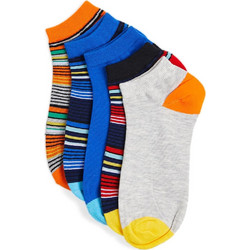 Καλτσες (Σετ 5 τμχ) Jaclagoon Stripe Short Socks 5 Pack 12210638 c-n10 black