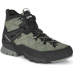AKU Rock DFS Mid Ανδρικά Ορειβατικά Μποτάκια Αδιάβροχα Gore-Tex Χακί 718-051