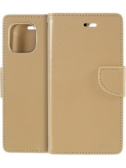 Mercury Bravo Diary Book Gold (iPhone 12 / 12 Pro)