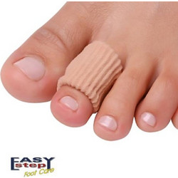 John's Easy Step Elastic Tubining Mαλακό Kυλινδρικό Προστατευτικό Δακτυλών για Κάλους Σιλικόνης 1τμχ