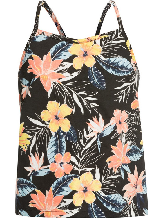 Roxy Παιδικό T-Shirt Αμάνικο Μαύρο ERGKT03190-KVJ7