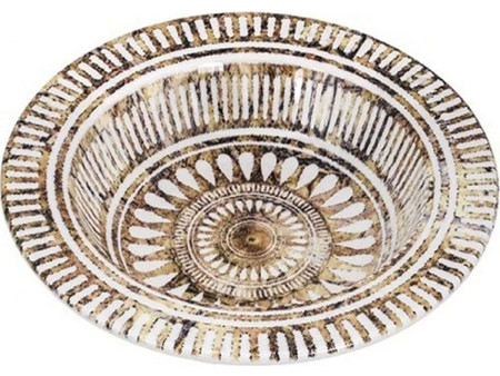 Oriana Ferelli Πιάτο Βαθύ Πορσελάνης Ethnic 22cm PS176BZ0222