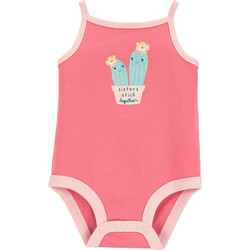 Carter's Φορμάκι Αμάνικο για Kορίτσι 1N615510 Pink