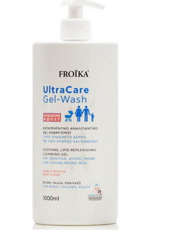 Froika UltraCare Gel-Wash Αφρόλουτρο σε Gel για Ευαίσθητο Δέρμα 1lt