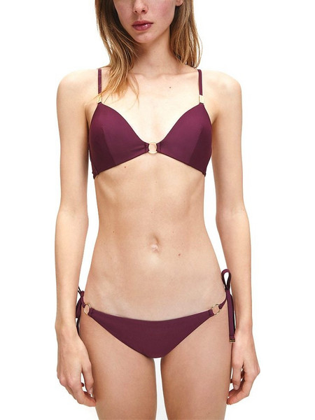 Calvin Klein Bikini Brazil Καφέ KW0KW00953-VCO