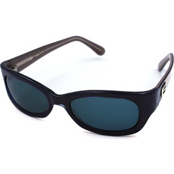 Fendi SL7643 T37/52 Γυναικεία Γυαλιά Ηλίου Ορθογώνια Κοκάλινα Χρυσά με Μαύρο Polarized Φακό