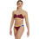 Arena Icons Αθλητικό Γυναικείο Μαγιό Bikini Set Καφέ 005037-493