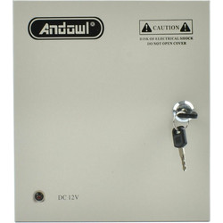 Τροφοδοτικό Κουτί Συστημάτων CCTV 4 Θέσεων 12V/10A Andowl Q-T172