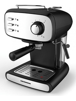 Heinner HEM-1100BKX Μηχανή Espresso 850W 15bar