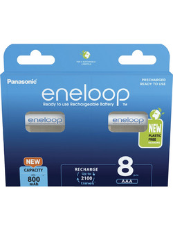 Panasonic Eneloop AAA 800mAh 8τμχ