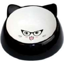 Μπολ για Γάτες Κεραμικό Specs Μαύρο Happypet