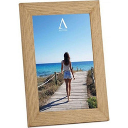 Κορνίζα Bold LBTAH-AX22526 10x15cm Natural-Beige Andrea House Ξύλο,Γυαλί