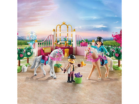 Playmobil Princess Μαθήματα Ιππασίας στον Βασιλικό Στάβλο για 4+ Ετών 70450