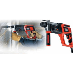Black & Decker KD975KA Περιστροφικό Σκαπτικό Πιστολέτο Ρεύματος 710W με SDS Plus