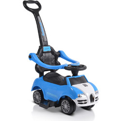 Moni Rider 208 Περπατούρα Ride On Αυτοκινητάκι με Χειρολαβή 24m+ Μπλε