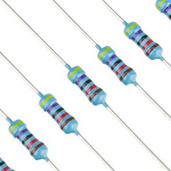 5pcs 47KΩ 1/4W Metal Film Resistors 47KΩ 1%