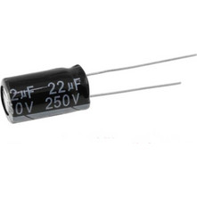 Electrolytic Capacitor 22uF 250V 10mm*17mm