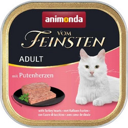Animonda Vom Feinsten Adult with Beef & Poultry Hearts 100gr