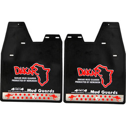 DAKAR Λασπωτήρες SUV 48x36 cm Μαύροι Ζευγάρι - DAKAR ΜΑΥΡΟ