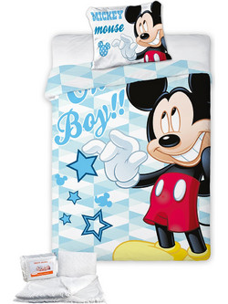 Dimcol Disney Mickey 582 Σετ Κούνιας Ciel 4τμχ