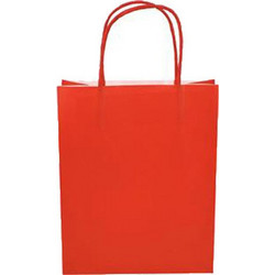 Χάρτινη κόκκινη σακούλα δώρου 36x13x50cm