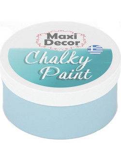 Maxi Decor Chalky Paint Χρώμα Κιμωλίας 506 Γαλαζογκρι 100ml
