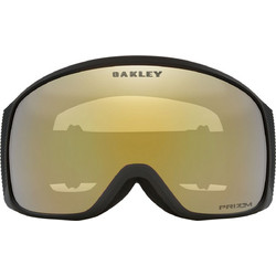 Oakley Flight Tracker M OO7105-58 Μάσκα Σκι & Snowboard Ενηλίκων Μαύρη με Φακό Καθρέπτη Χρυσό