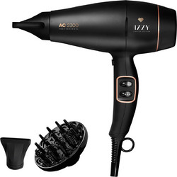 Izzy IZ-7204 Πιστολάκι Μαλλιών με Φυσούνα 2400W